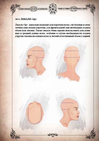 Книга "Искусство завивки и выпрямления"